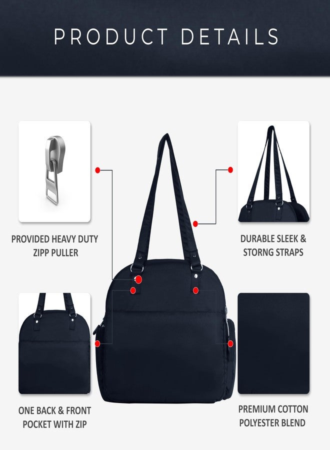 addixon Women Stylish Handbag 10L Spacious Compartments, Ideal for Modern Women -Tealish Blue - Image 4